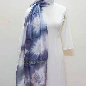 khăn lụa tơ tằm nha xá