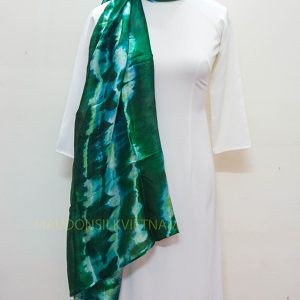 khăn lụa tơ tằm nha xá
