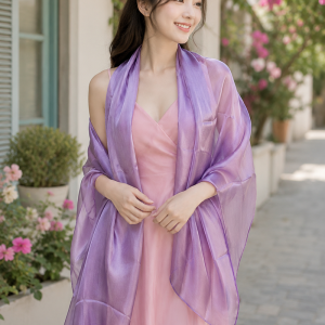 khăn lụa tơ tằm nha xá