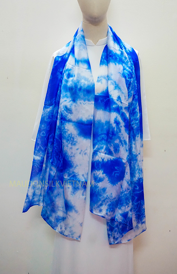 khăn lụa tơ tằm nha xá