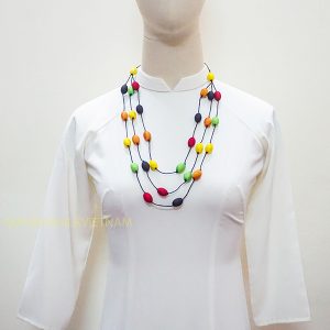 vòng cổ lụa tơ tằm