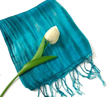khăn lụa đũi tơ tằm