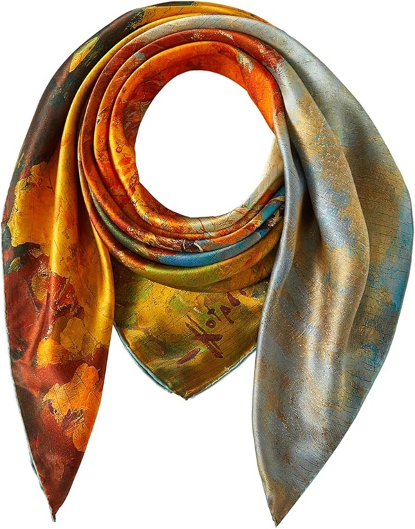 khăn lụa mẫu đơn silk việt nam