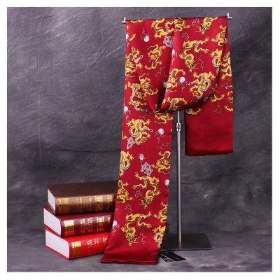 khăn lụa tơ tằm thêu tay