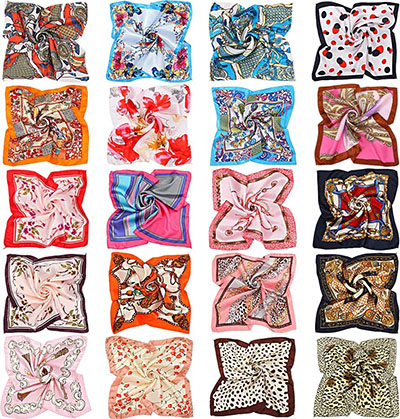 khăn lụa vuông 60x60